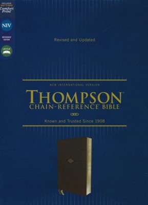 NIV Thompson Chain-Reference Bible (Black) Handy-Sized