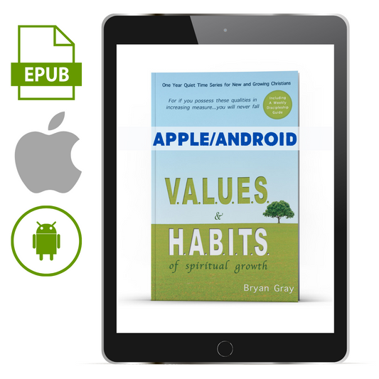 One Year Quiet Time Series: VALUES and HABITS (Kindle) - Illumination Publishers