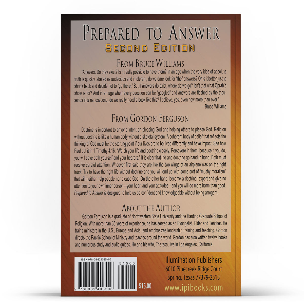 Prepared to Answer - Illumination Publishers