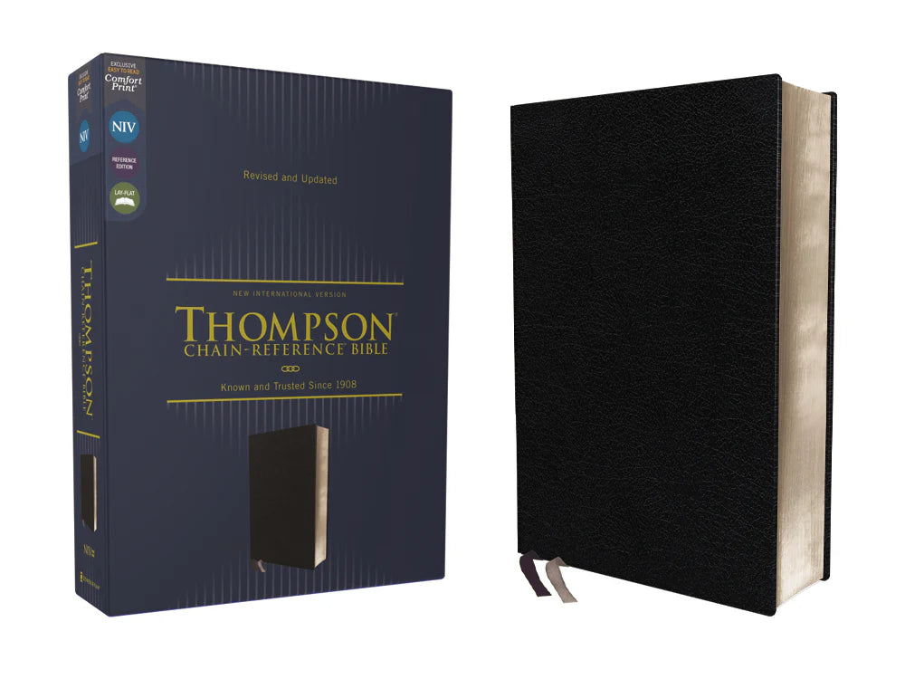 NIV Thompson Chain-Reference Bible (Black Lay-Flat Cover)