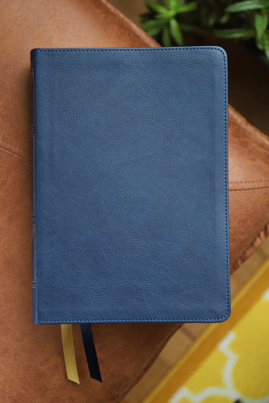 NIV Thompson Chain Reference Bible (Navy Leathersoft)